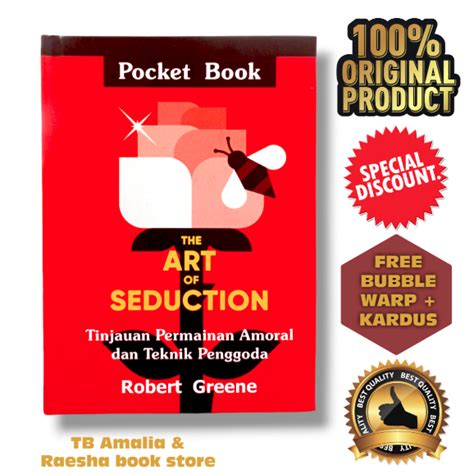 Jual Buku The Art Of Seduction Robert Greene Pocket Book Shopee