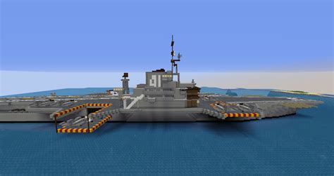 Uss Midway Cv 41 Minecraft Map