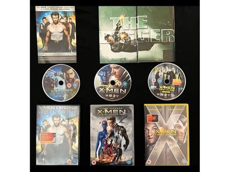 X Men Dvd Bundle Set Includes First Class Wolverine Origins Days