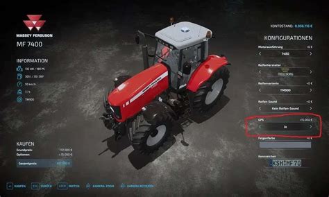 Massey Ferguson 7400 Serie V1 2 0 0 Mod Landwirtschafts Simulator 19