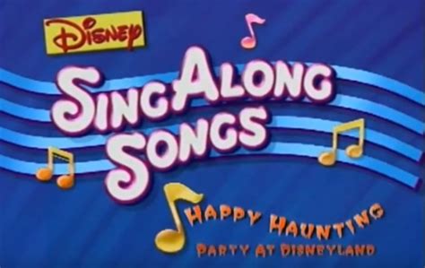 Happy Haunting Party At Disneyland Sing Along Retrospective