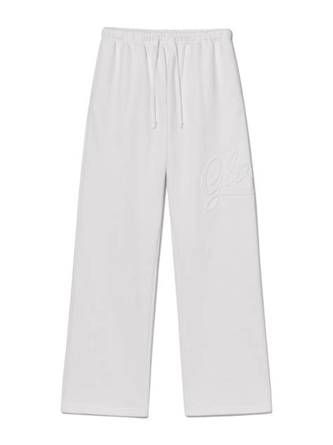 Musinsa Glowny Jordan Pigment Tracksuit Pants White