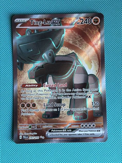 Pokémon Tcg Ting Lu Ex Scarlet And Violet Paldea Evolved 243193 Holo