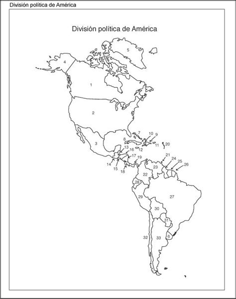 Mapa Del Continente Americano Continentes Continente Americano Mapa