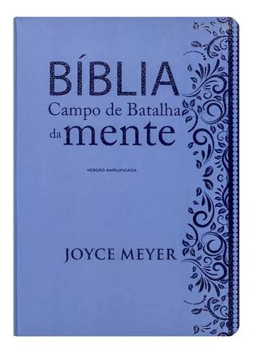 Bíblia De Estudo Campo De Batalha Da Mente Joyce Meyer Azul Mercadolivre