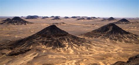 Explore the Enigmatic Black Desert in Egypt