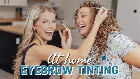 At Home Eyebrow Tinting Youtube