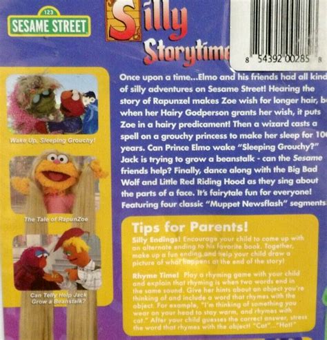 Sesame Street Silly Storytime Dvd 2011 For Sale Online Ebay