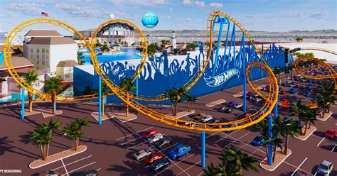 Primeiro Parque Tem Tico Da Mattel Ter Montanha Russa Da Hot Wheels E At Passeio De Bal O