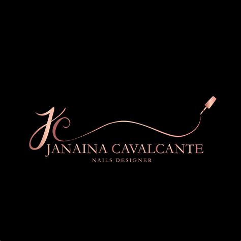 logotipo  designer de unha behance