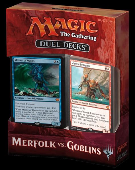 Mtg Duel Decks Merfolk Vs Goblins Authentic Dungeons