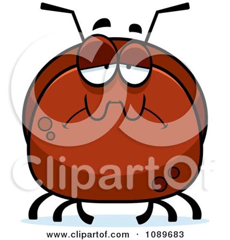 Clipart Pudgy Sad Ant - Royalty Free Vector Illustration by Cory Thoman ...