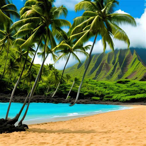 Tropical Beaches in Hawaii · Creative Fabrica