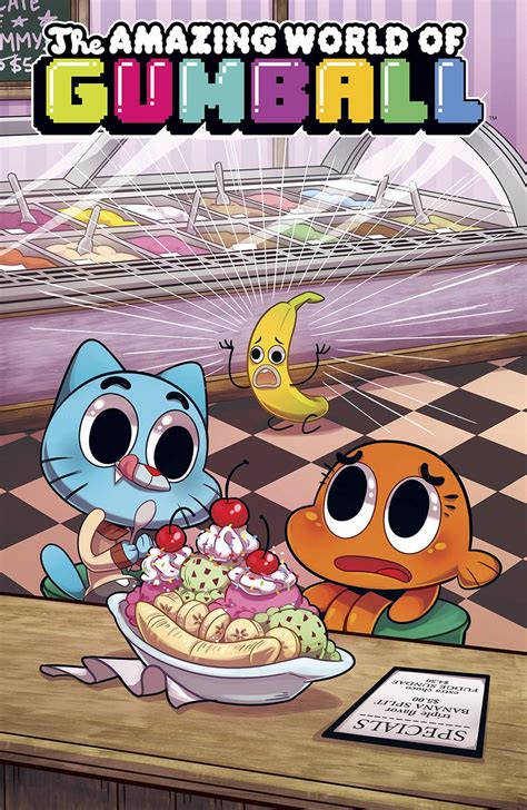 Cartoon The Amazing World Of Gumball Comic