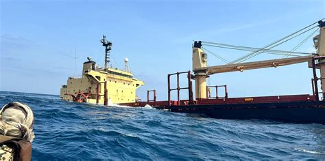 Ship Sunk By Houthis Threatens Red Sea Ecosystem