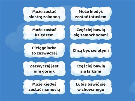 Chłopcy i dziewczynki różnice Flip tiles