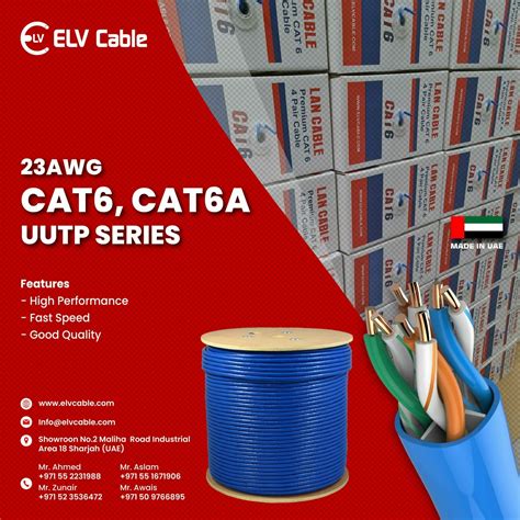 Cat6 Cable Color Codes - ELV Cables