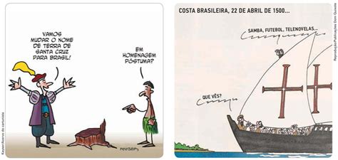 500 Anos Brasil Charge.com - Reveja as charges produzidas no contexto dos 500 anos da chegada dos ...