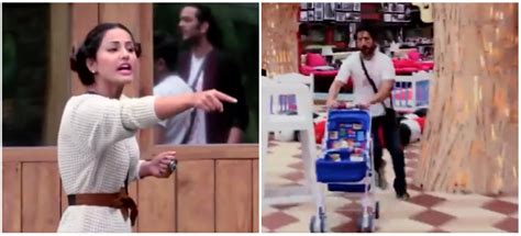 Bigg Boss 11 Hina Khan Lashes Out At Hiten Tejwani Calls Him