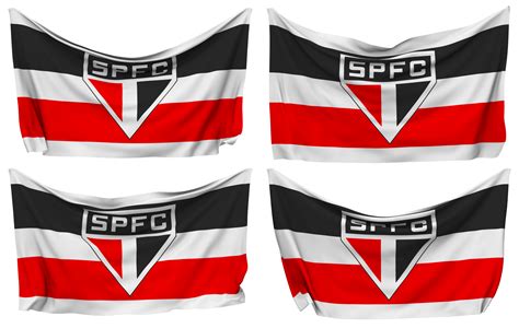 Sao Paulo Futebol Clube Sao Paulo Football Club Pinned Flag From