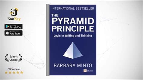 The Minto Pyramid Principle Book Summary By Barbara Minto Logic In