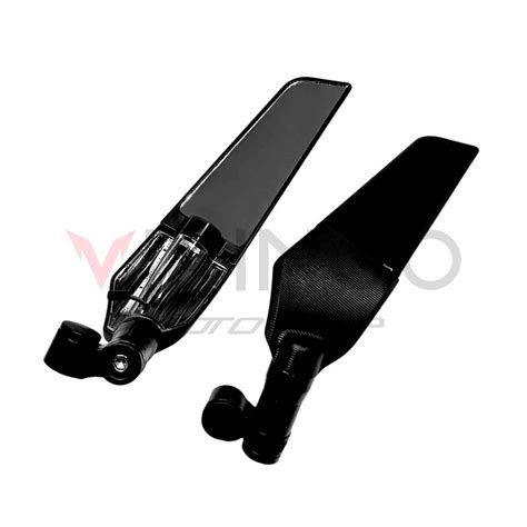 VikingoBiker ESPEJO RETROVISOR ALERON RIZOMA CON LED MODELO NAKED