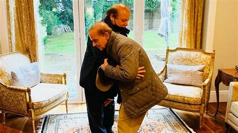 Watch Pakistan Pm Shehbaz Meets Brother Nawaz Sharif In London