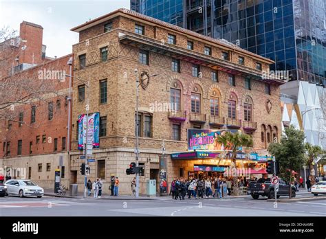 melbournes comedy theatre  australia stock photo alamy