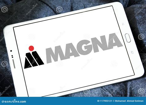 Magna Automotive Supplier Logo Editorial Photo - Image of global, commercial: 117905121