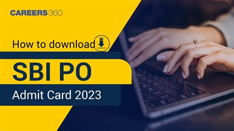 How To Download Sbi Po Admit Card 2023 Sbi Po Prelims Admit Card