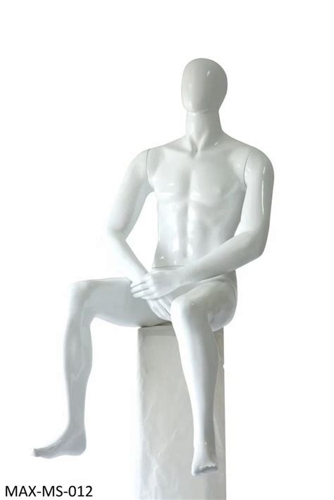 New Fiberglass Male Sitting Mannequins For Showroom At Rs 7500 In