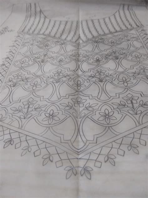 geometric yoke style design embroidery designs hand embroidery