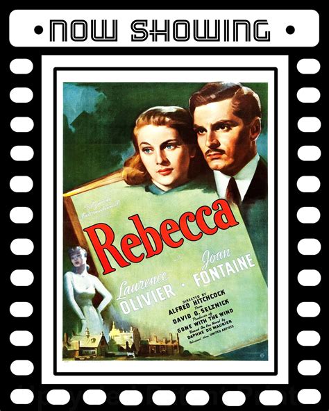 Rebecca 1940 Movie Poster Digital Download Prints Thriller | Etsy