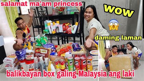 Balikbayan Box Galing Malaysia Na Shock Kami Sa Laman Sobrang Dami