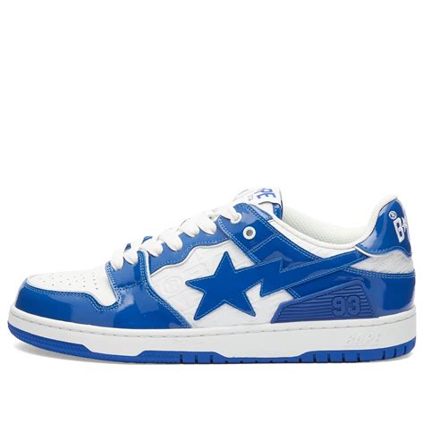 A Bathing Ape Bape Sk8 Sta Mono Sneaker Blue End At