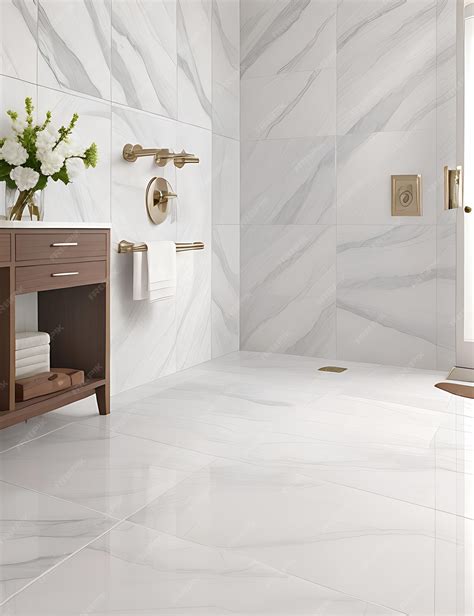 Premium AI Image | Wall Marble Tiles Design