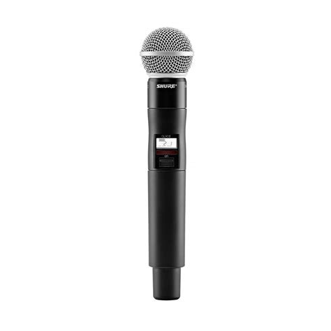 Shure Qlx D Wireless System With Sm Handheld Microphone G Frequency