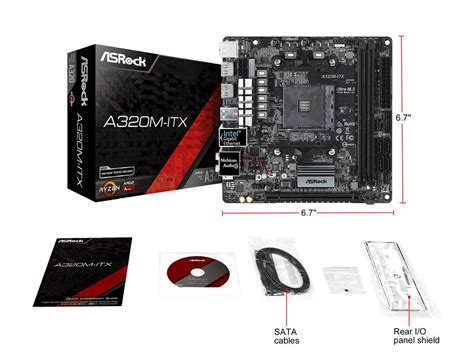 ASRock A320M-ITX AM4 Mini ITX AMD Motherboard - Newegg.com