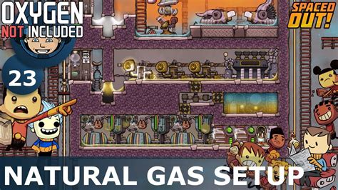 Natural Gas Setup Oxygen Not Included Ep Spaced Out Dlc Youtube