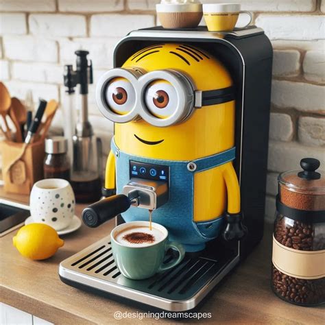 Minion-Inspired Coffee Maker: Enjoy Your Coffee with a Smile