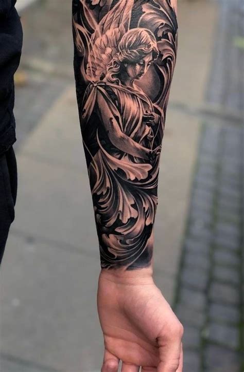 Tatuagem Religiosa Anjos Tattoo Sleeve Designs Angel Sleeve Tattoo