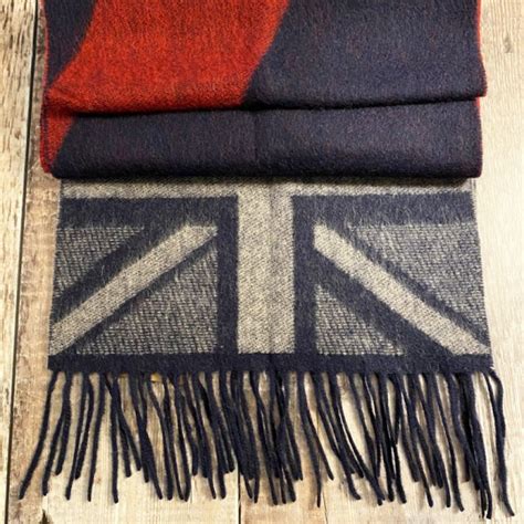 Union Jack Wool Scarf