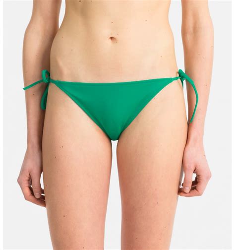 Calvin Klein D Mske Plavky Bikini String Intense Power Zelen Mycomfort Sk