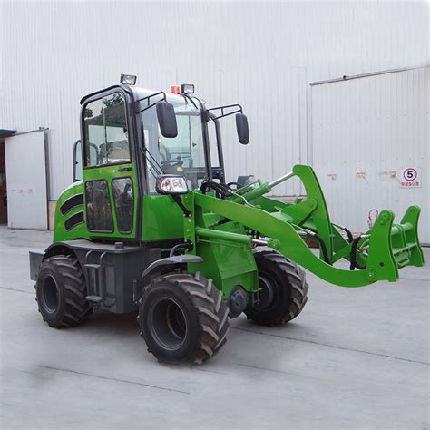 Zl F Wd Front End Loader With Sweeper Attachment Loader And Mini