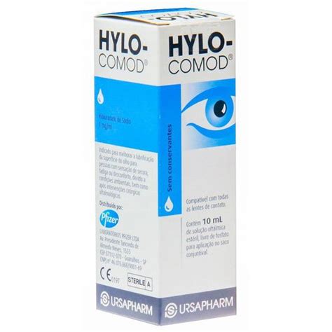 Hylo Comod Solucao Oftalmica 1mg 10mL