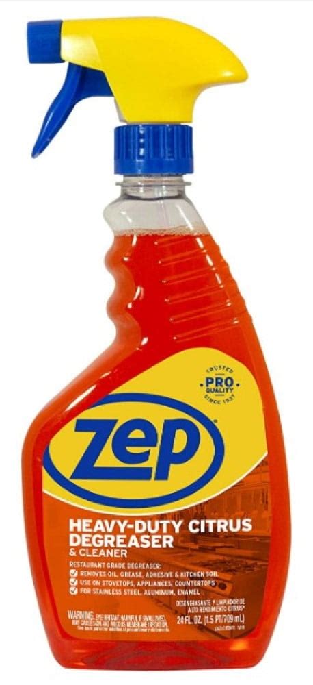 Zep Commercial Zucit324 Heavy Duty Citrus Degreaser And Cleaner 32 Fl Oz