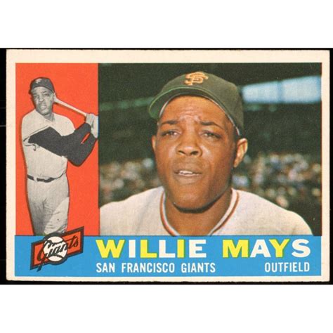 Willie Mays 1960 Topps 200 Pristine Auction