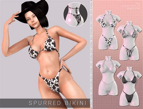 Sims Spurred Bikini The Sims Book