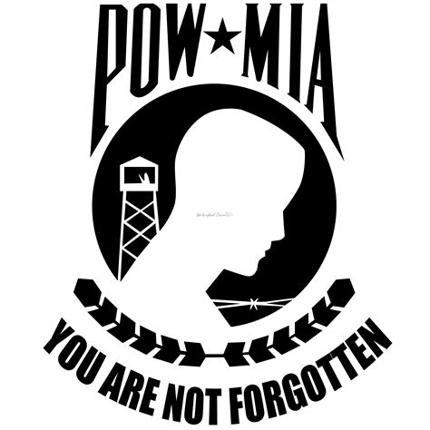 POW MIA Decal POW-MIA Decal - WaterfowlDecals.com