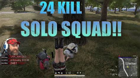 Kill Solo Squad Game Top Ranked Player Youtube